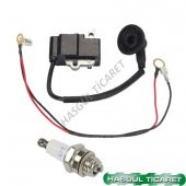 HSGL STIHL MS 341 361 ELEKTRONİK ATEŞLEME BOBİNİ BUJİ SET - 1