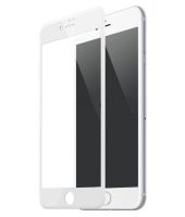 Bufalo iPhone 6 / 6s Ekran Koruyucu Seramik Nano 9D Tam Kaplama Beyaz - 1