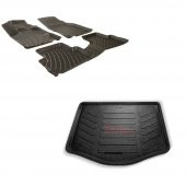 Rizline Ford C-Max 2003-2010 3D Paspas Ve Bagaj Havuzu İkili - 1