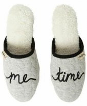 Me Time Yazı Temalı Sürgülü Ev Terliği - 1