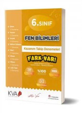 KVA Yayınları - 6. Sınıf Fen Bilimleri Fark Var Kazanım Takip Denemeleri - 1