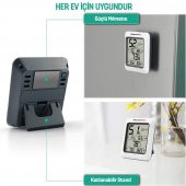 ThermoPro TP50 Termometre İç Mekan Dijital Isı ve Nem Ölçer - 3
