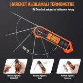 ThermoPro TP19H Su Geçirmez Katlanabilir Gıda Termometresi - 2