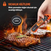 ThermoPro TP19H Su Geçirmez Katlanabilir Gıda Termometresi - 6