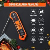 ThermoPro TP19H Su Geçirmez Katlanabilir Gıda Termometresi - 9
