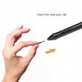Veikk A50, Veikk A15 ve Veikk A15 Pro Grafik Tabletler İçin Pilsiz Pasif Kalem (Veikk P02) - 4