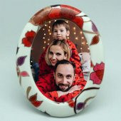 Yuvarlak Plastik Fotoğraf Çerçevesi 3lü Paket - 1