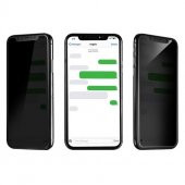 Xiaomi Redmi 8 / 8A Hayalet Privacy Gizli Cam Ekran Koruyucu Siyah - 2