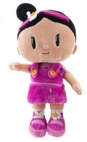 Yeni Pembe Elibiseli Şila Peluş Oyuncak 20 cm - 1