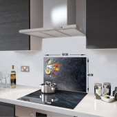 DECORITA Cam Ocak Arkası Koruyucu- Baharat Çeşnisi - 3