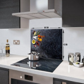 DECORITA Cam Ocak Arkası Koruyucu- Baharat Çeşnisi - 4