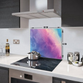 DECORITA Cam Ocak Arkası Koruyucu- Renkli Tuval - 4