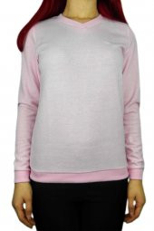 Bayan V Yaka Sweatshirt BGLNT86940 - 8