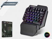 HADRON G504 OYUN KLAVYE LEDLİ Q - 1