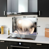 DECORITA Cam Ocak Arkası Koruyucu- Kış Küresi - 5