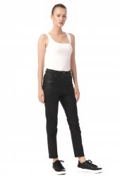 Slim Kesim Düz Kadın Pantolon - 6