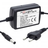 Powermaster PM-1765 12 Volt - 2 Amper Plastik Kasa  Masaüstü  Adaptör 5.5*2.5 Uç - 1