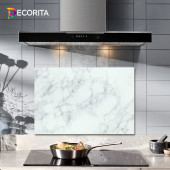 DECORITA Cam Ocak Arkası Koruyucu- Klasik Mermer - 1