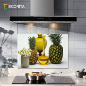 DECORITA Cam Ocak Arkası Koruyucu- Otantik Dekor - 1