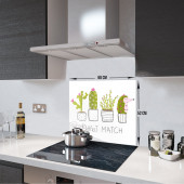 DECORITA Cam Ocak Arkası Koruyucu- Perfect Match - 4