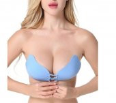 Bayan Angel Bra Renkli Push-Up Straplez Askısız Sütyen - 1