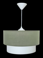 D-light Melon Pasta Antrasit Beyaz Avize - 2