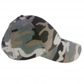 ÇOCUK  GRİ KAMUFLAJ ŞAPKA UNISEX SPOR ŞAPKA - 1