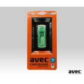 AVEC AV-681 USB 2.0 BEYAZ HARICI KART OKUYUCU - 1