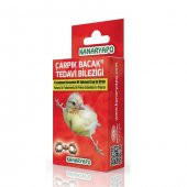 Kanaryapoo Kanarya Çarpık Bacak Bileziği 10lu Paket - 1