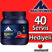 Multipower BCAA Powder 400 Gr Aromalı Hediyeli Aynı Gün Kargo - 1