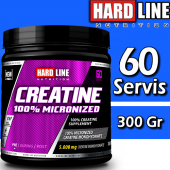 Hardline Creatin Kreatin 300 Gr 100 Mikronize Creatine - 1