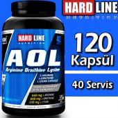Hardline Aol Arjinin, Ornitin 120 Kapsül - 1
