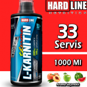 Hardline L-Karnitin Thermo 1000 Ml 33 Servis 2000 MG L Carnitine - 1
