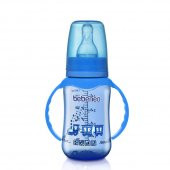 Bebeneo Renkli Kulplu PP Biberon 140 ml - 3