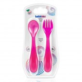 Bebeneo Plastik Çatal Kaşık Seti - 2
