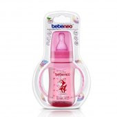 Bebeneo Renkli Kulplu PP Biberon 140 ml - 1