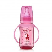Bebeneo Renkli Kulplu PP Biberon 140 ml - 2