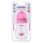 Bebeneo Geniş Ağızlı Kulplu PP Biberon 250 ml - 3