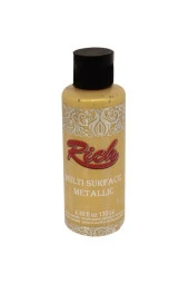 Rıch Akrilik Boya Multi Metalik 120 CC Altın 120-6504 - 1