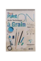 Claırefontaıne Resim Defteri Paınt-On A Graın Start Çizim Blok 30 YP A4 160 GR PD966418 - 1