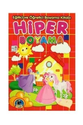 4E Boyama Kitabı Hiper 128 Sayfa Karatay Yayınevi - 1