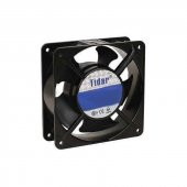 TİDAR 120X120X38 HBL 220V AC KARE FAN (RILMANLI) - 1