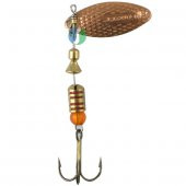 Alabalık Turna Döner Olta Kaşık - Ilba Lungo 50304 - Bakır - No:4 thumbnail 1