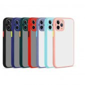 Apple iPhone 11 Pro Kılıf Kamera Korumalı Mat Sert Lüx Rubber - 2