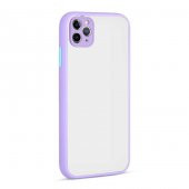 Apple iPhone 11 Pro Max Kılıf Kamera Korumalı Mat Sert Lüx Rubber - 5