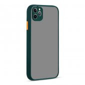 Apple iPhone 11 Pro Max Kılıf Kamera Korumalı Mat Sert Lüx Rubber - 9