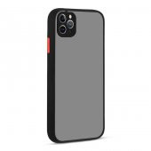 Apple iPhone 11 Pro Max Kılıf Kamera Korumalı Mat Sert Lüx Rubber - 10