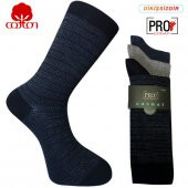 8501-3 Penye Casual 3'lü Erkek Çorabı - 1