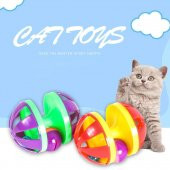 Kedi Oyun Topu İlgi Çekici Çıngıraklı Kedi Yakalama Topu - 4