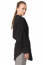 Salaş Kesim Pensli Kadın Gömlek - 4